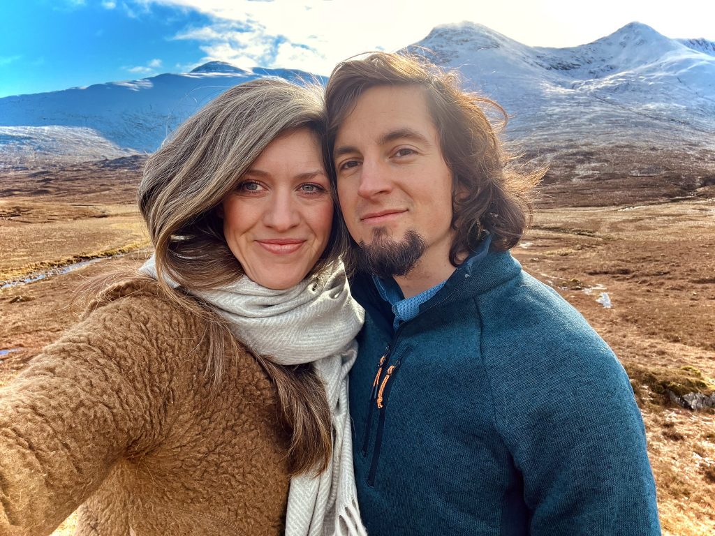 Iris & Jeroen in Scotland